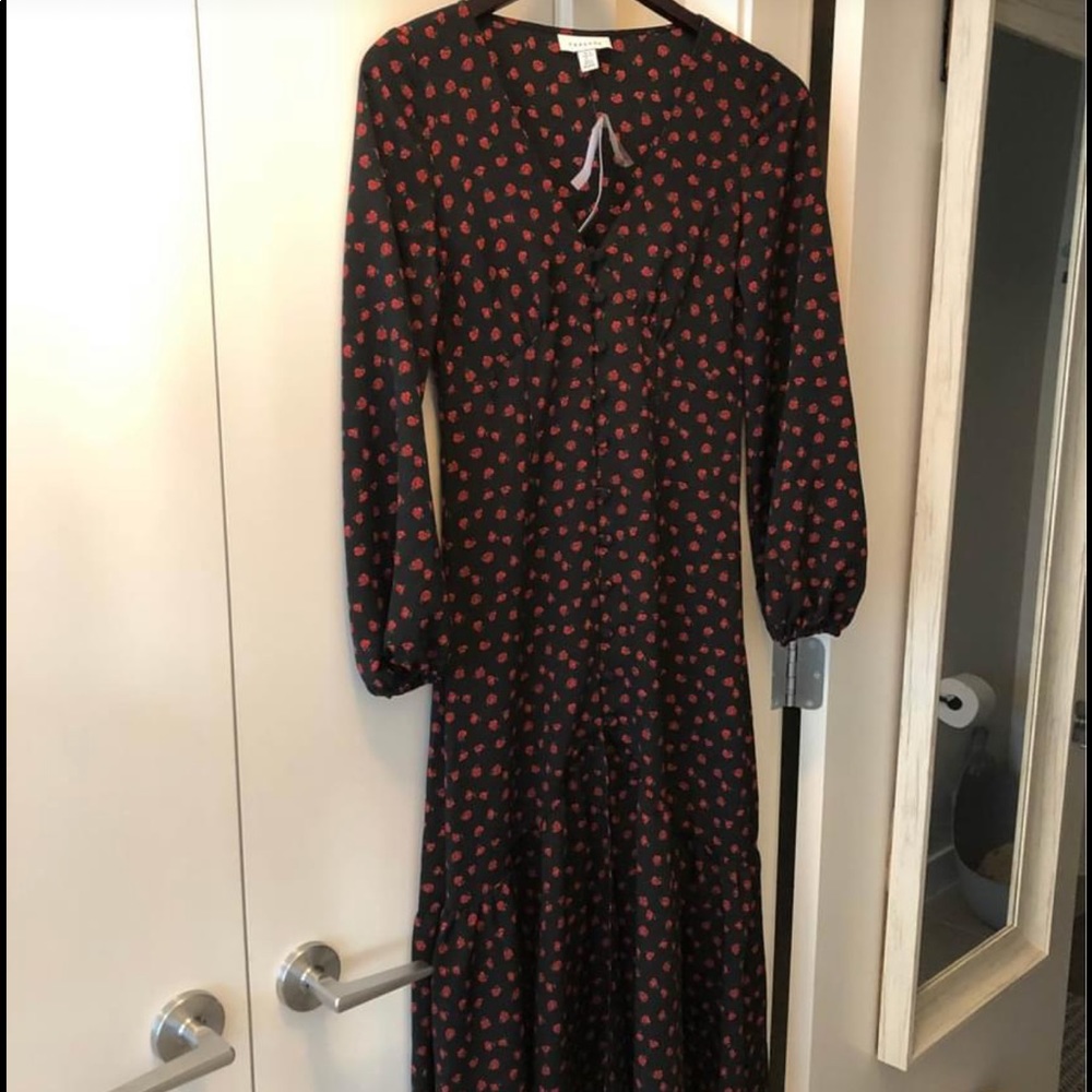 Topshop floral dress
